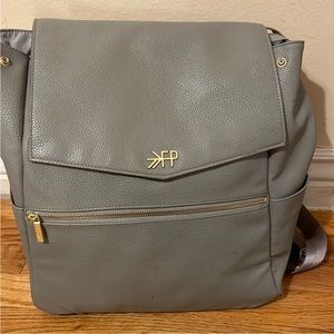 Freshly picked gray bag